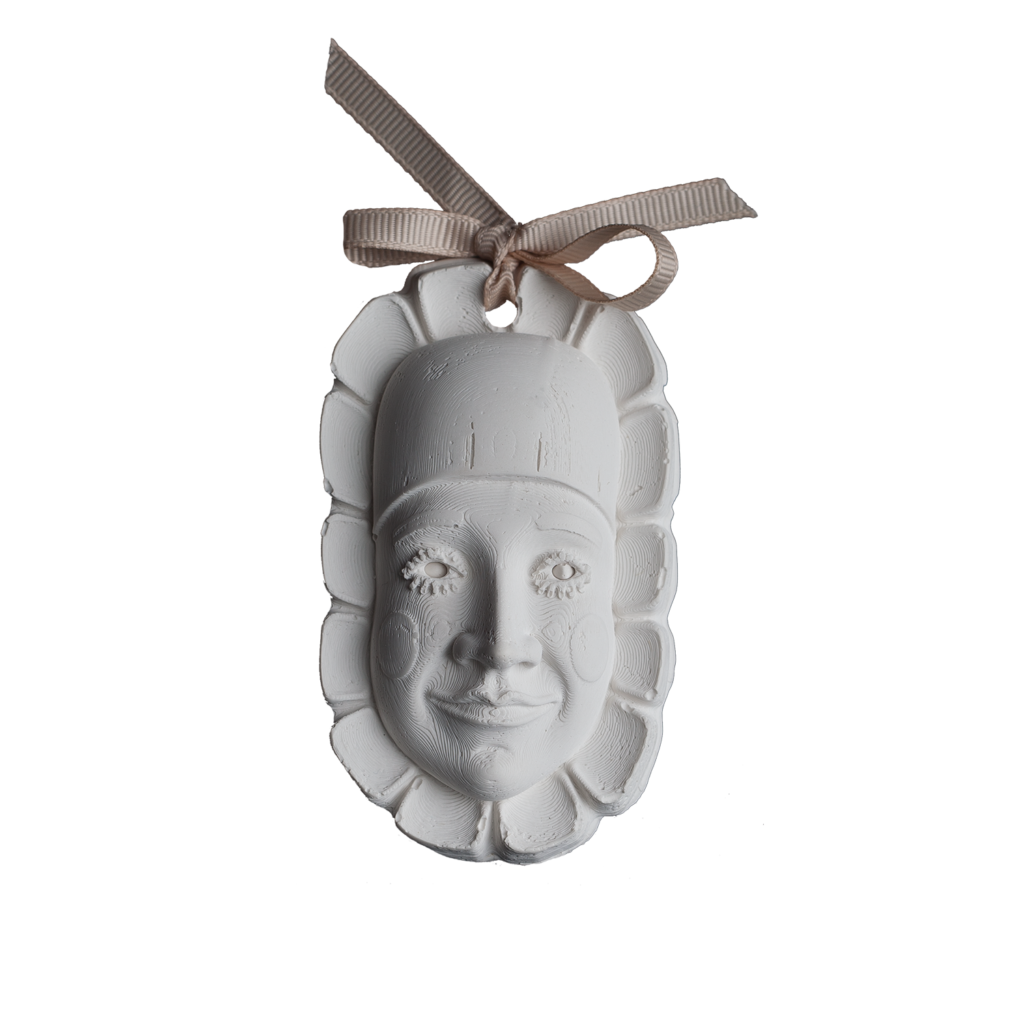 Yeso Perfumado Máscara Convite Héroe Maya – Souvenir de Guatemala
