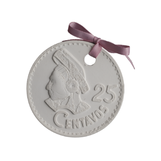 Yeso Perfumado Moneda 25 – Souvenir de Guatemala
