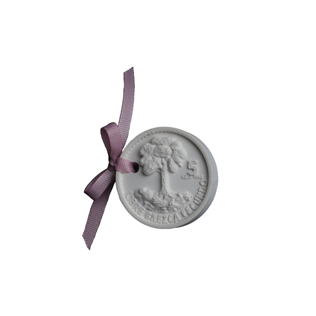 Yeso Perfumado Moneda 5 – Souvenir de Guatemala