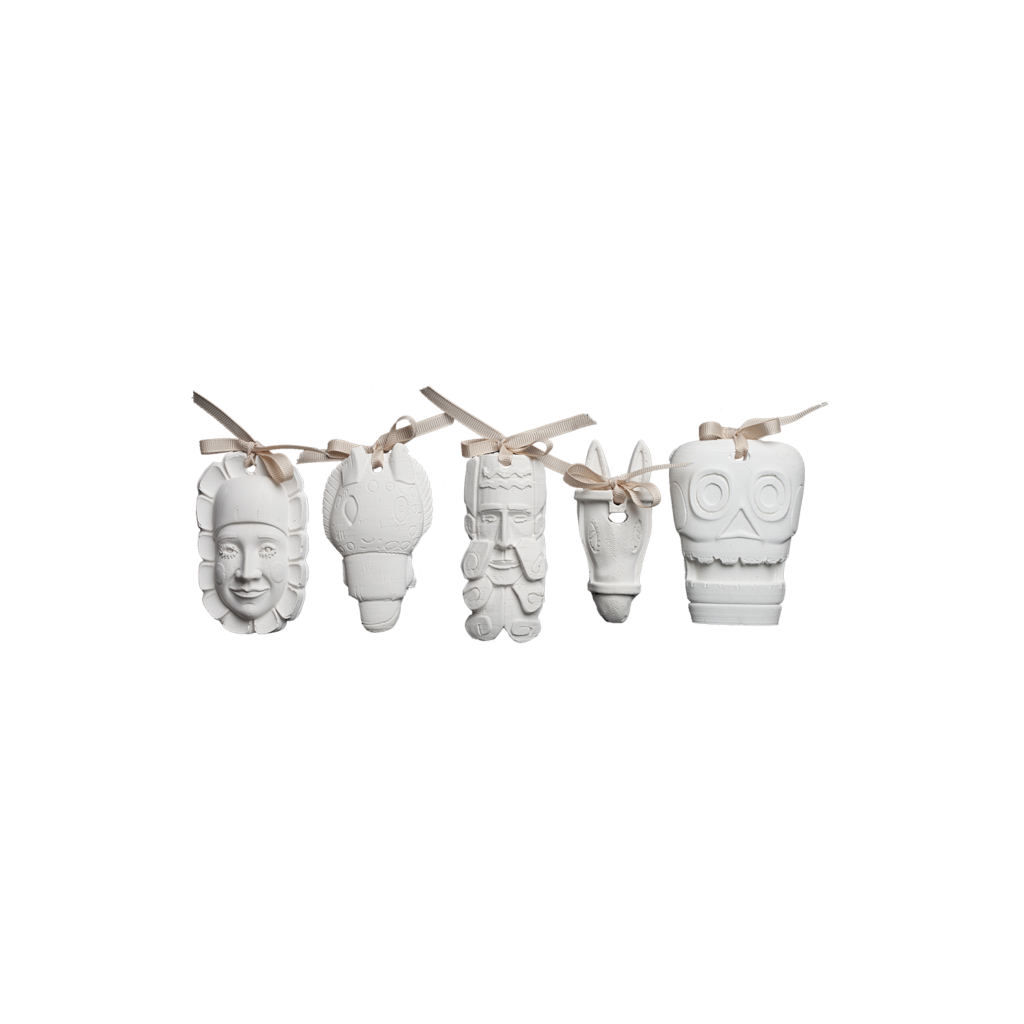 Yeso Perfumado Set Máscaras Convite – Souvenir de Guatemala