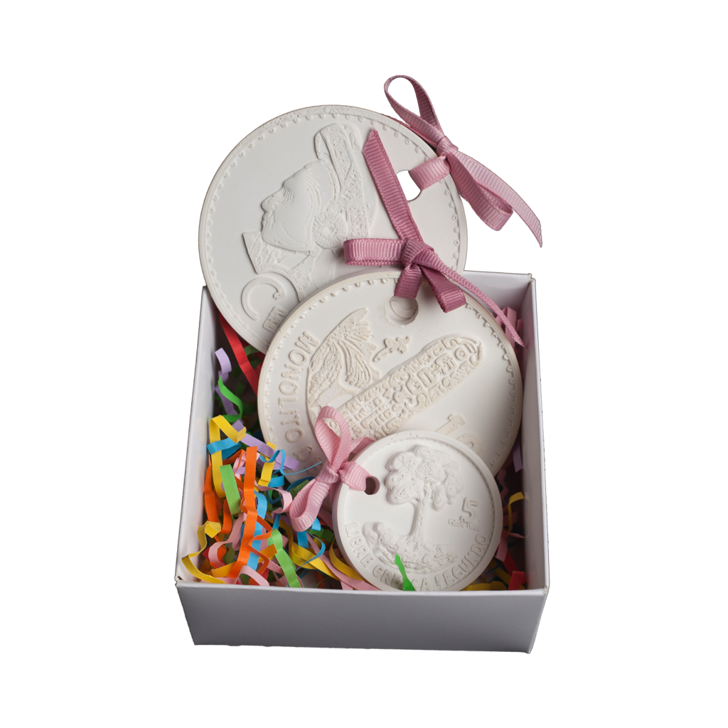 Yeso Perfumado Set Monedas – Souvenir de Guatemala