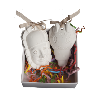 Yeso Perfumado Set Héroe + Jaguar – Souvenir de Guatemala