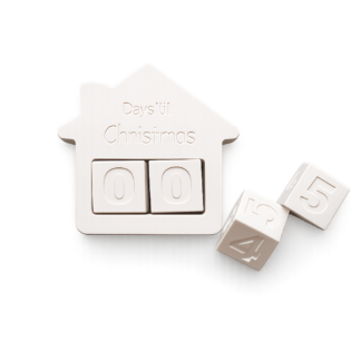 Yeso Perfumado Casita Calendario de Adviento